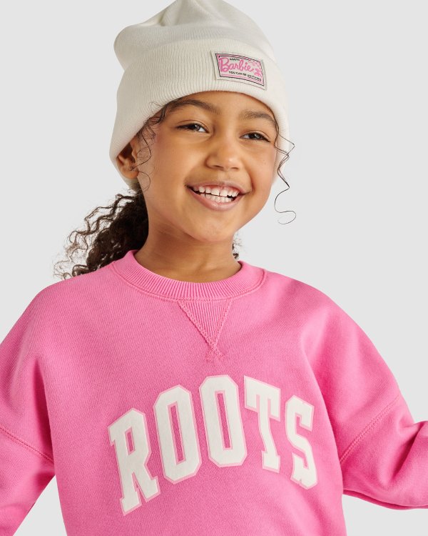 Kid Barbie™ X Roots 针织帽