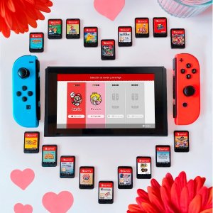 黑五捡漏：Nintendo Switch 经典红蓝配色游戏主机热促 宅家青年必备