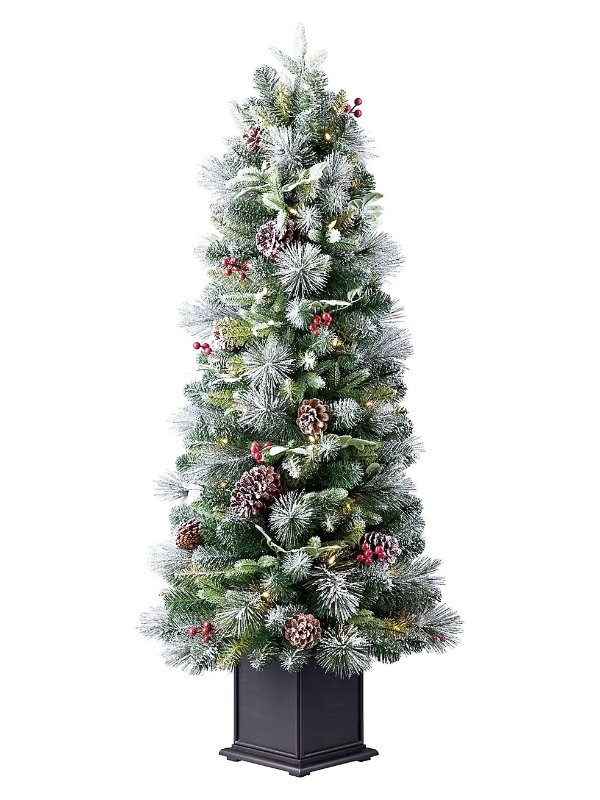 4.5英尺LED灯圣诞树
