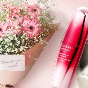 买任一指定单品 送超值套装母亲节促销：Shiseido 精选10款护肤品 买一送一