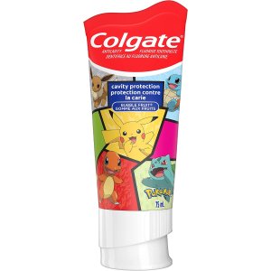 Colgate防蛀牙儿童牙膏75ml-宝可梦
