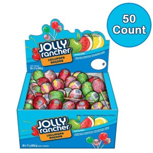 Jolly Rancher 水果味棒棒糖 50支装 每天都甜甜的