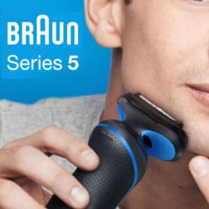 6.2折€79就收Braun Series 5s 电动剃须刀 德国制造 父亲节礼物准备好啦