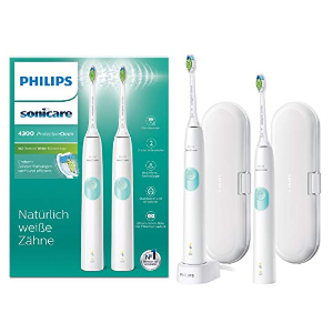 Philips 飞利浦4300/5100声波震动牙刷 温和清洁 7倍清除牙菌斑