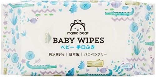 Mama Bear 婴儿手口湿巾 60片×20个