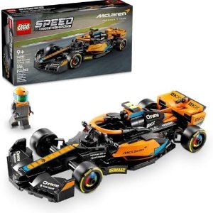LEGO 速度冠军 2023 迈凯伦一级方程式赛车玩具