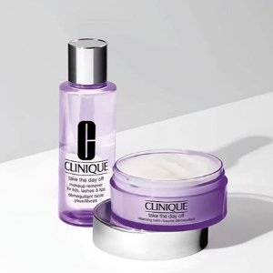 超后一天：Clinique 明星卸妆 收紫胖子卸妆膏 打折必囤货 温和洁净