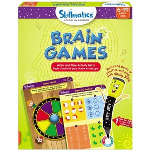 限今天：Skillmatics 锻炼大脑游戏卡 节日套装 6岁以上的宝宝和成人都可