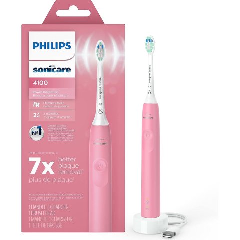 $54起 多色可选Philips 飞利浦 Sonicare 4100 声波震动电动牙刷 3色可选
