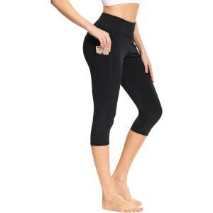 Adorence 口袋女士紧身裤 高腰设计显瘦 瑜伽运动超方便