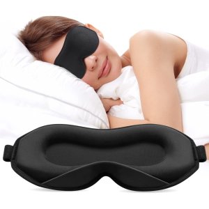 Umisleep 3D凝胶眼罩 密不透光睡的更好 不压迫眼球更舒服