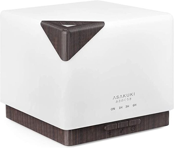 Essential Oil Diffuser, ASAKUKI 700ml Premium 5 in 1 Ultrasonic