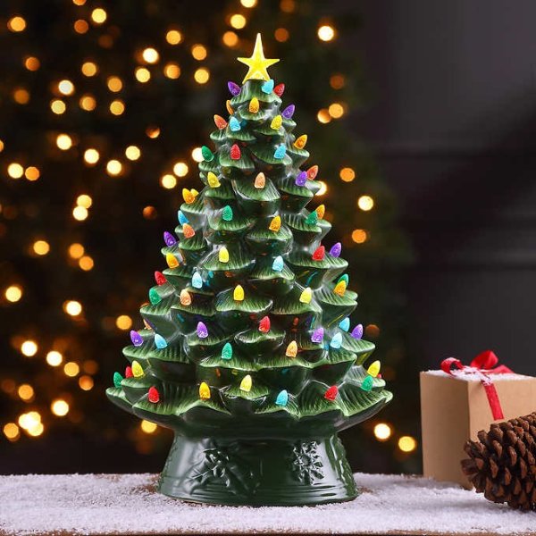 陶瓷圣诞树LED灯