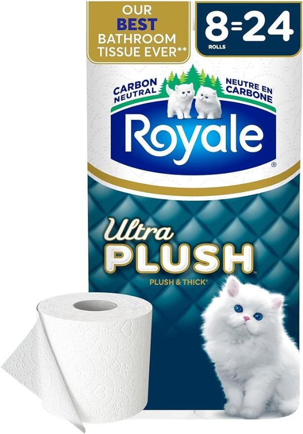 Royale 柔软厕纸 8卷 