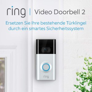Ring Video Doorbell 2 智能可视门铃 6.5折特价 随时随地守护你家大门~