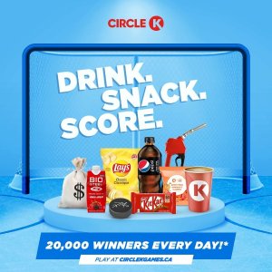 薅羊毛：Circle K 线上玩游戏赢零食 薯片/肥宅快乐水免费拿