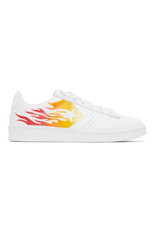 火焰小白鞋