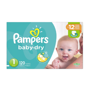 Pampers Baby Dry 1号纸尿裤，120片