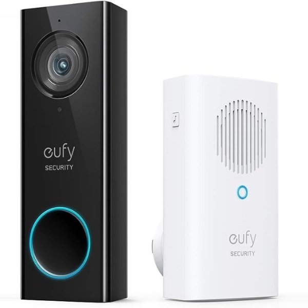 eufy 智能安防可视门铃 2K高清 保护家庭安全