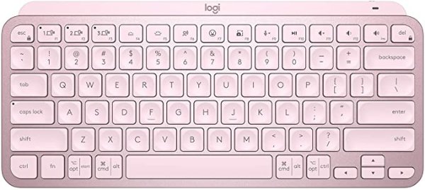 Logitech MX Keys Mini 粉色