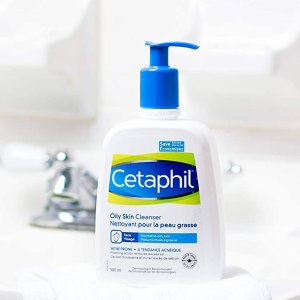 Cetaphil 油皮专用洁面乳500ml 皮肤科医生推荐 平衡肌肤PH值