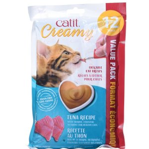 史低价：Catit Creamy 吞拿鱼猫条15g*96条 小猫咪说买买买