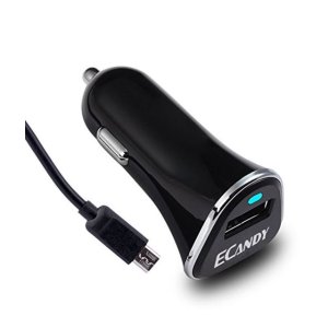 Ecandy Qualcomm Quick Charge 3.0 USB车载快速充电器