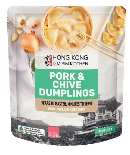 Hong Kong猪肉韭菜水饺