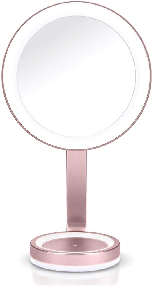 粉色LED化妆镜 9450E