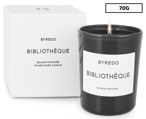 Scented Candle 70g - Bibliotheque