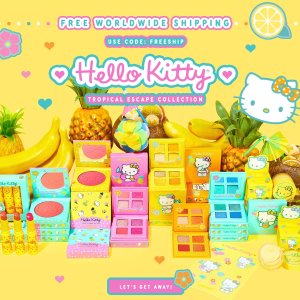 上新：Colourpop x Hello Kitty 联名彩妆来袭 缤纷夏日水果元素
