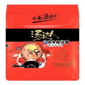 统一 汤达人 五连包 韩式辣牛肉汤面 625g