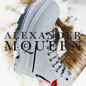 Alexander McQueen 小白鞋$481起 王一博同款厚底靴$639
