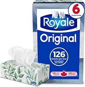 Royale 2层面巾纸6盒x126张