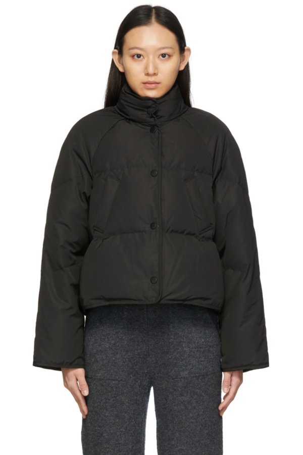 Down Cropped String Puffer Jacket Nothing Written 短款羽绒服