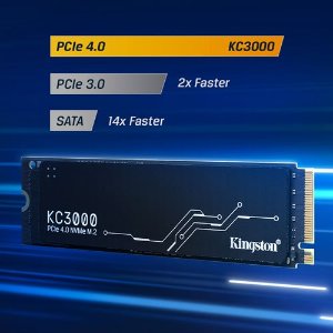 $64.99起, 1TB版仅$89.99金士顿KC3000 | 980Pro同级别强力竞品，512GB-2TB均有售