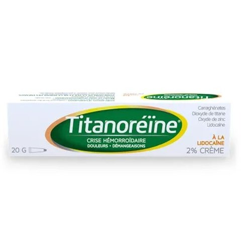 Titanoreine®痔疮膏 2%利多卡因霜  20g