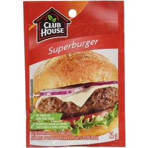 Club House 汉堡腌肉专属调味料、蘸料干料 25g x 12包