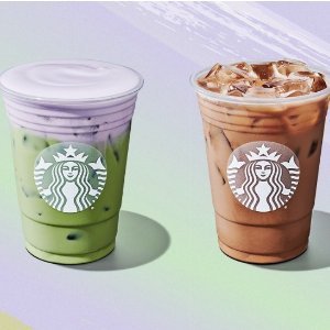 🔥Starbucks星巴克冷饮全场$4 | 连续3天👉夏季专享