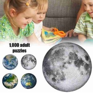 1000片NASA月球拼图 高难度小细节 靠它度过无聊的宅家时光