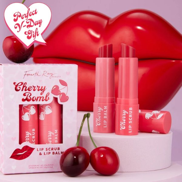 Cherry Bomb -滋润唇膏套装