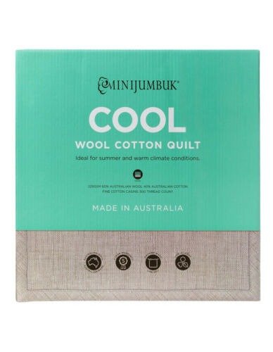 Cool Wool/Cotton Quilt