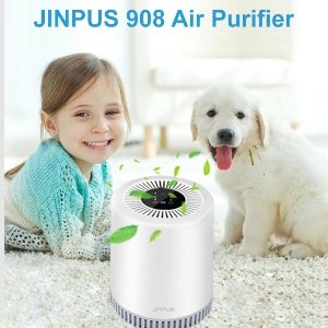 JINPUS 空气净化器 HEPA过滤 可捕捉高达99.97%颗粒