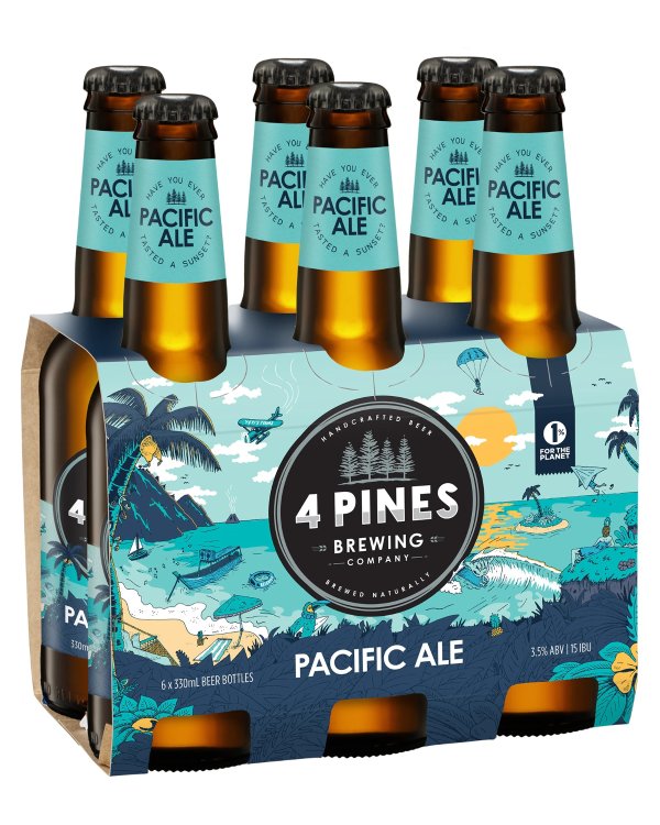4 Pines Pacific Ale Bottles 麦芽啤酒 330ml 