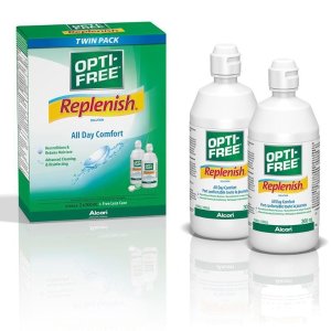 OPTI-FREE 傲滴Replenish隐形眼镜护理液 300ml*2瓶