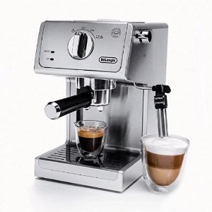 De'Longhi ECP3630 意式不锈钢咖啡机 新手友好 紧凑设计省空间