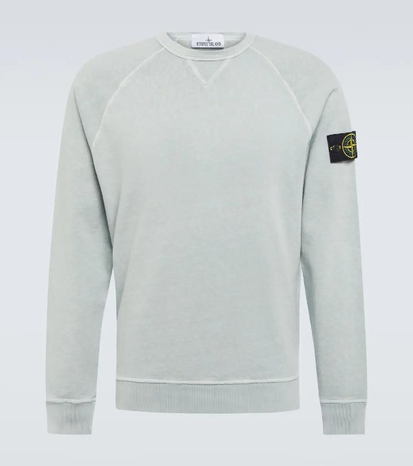 Cotton malfile sweatshirt