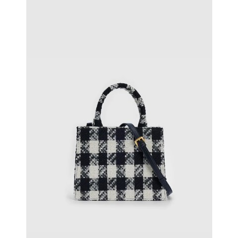 Tweed Tote Bag 编织托特包€45.25 超值好货| 北美省钱快报