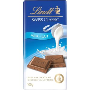 Lindt 瑞士莲牛奶巧克力 100g 囤零食不能没有它