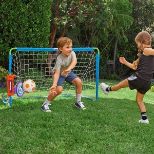 史低价：Little Tikes 2合1 足球/水上足球 儿童球门套装 趣味亲子游戏